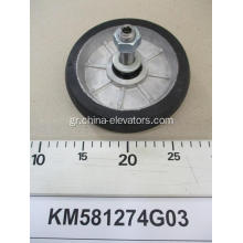 KM581274G03 Kone Lift Guide Roller 150mm